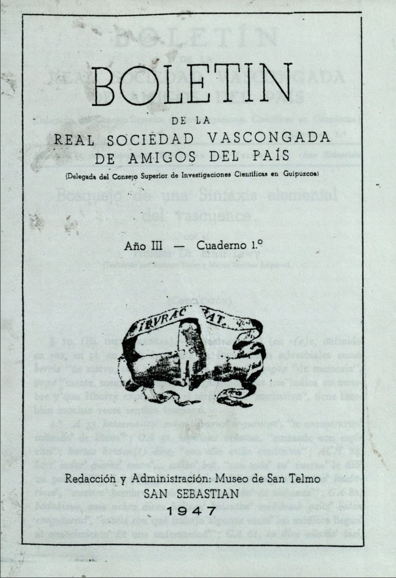 					Ver Vol. 3 Núm. 1 (1947)
				